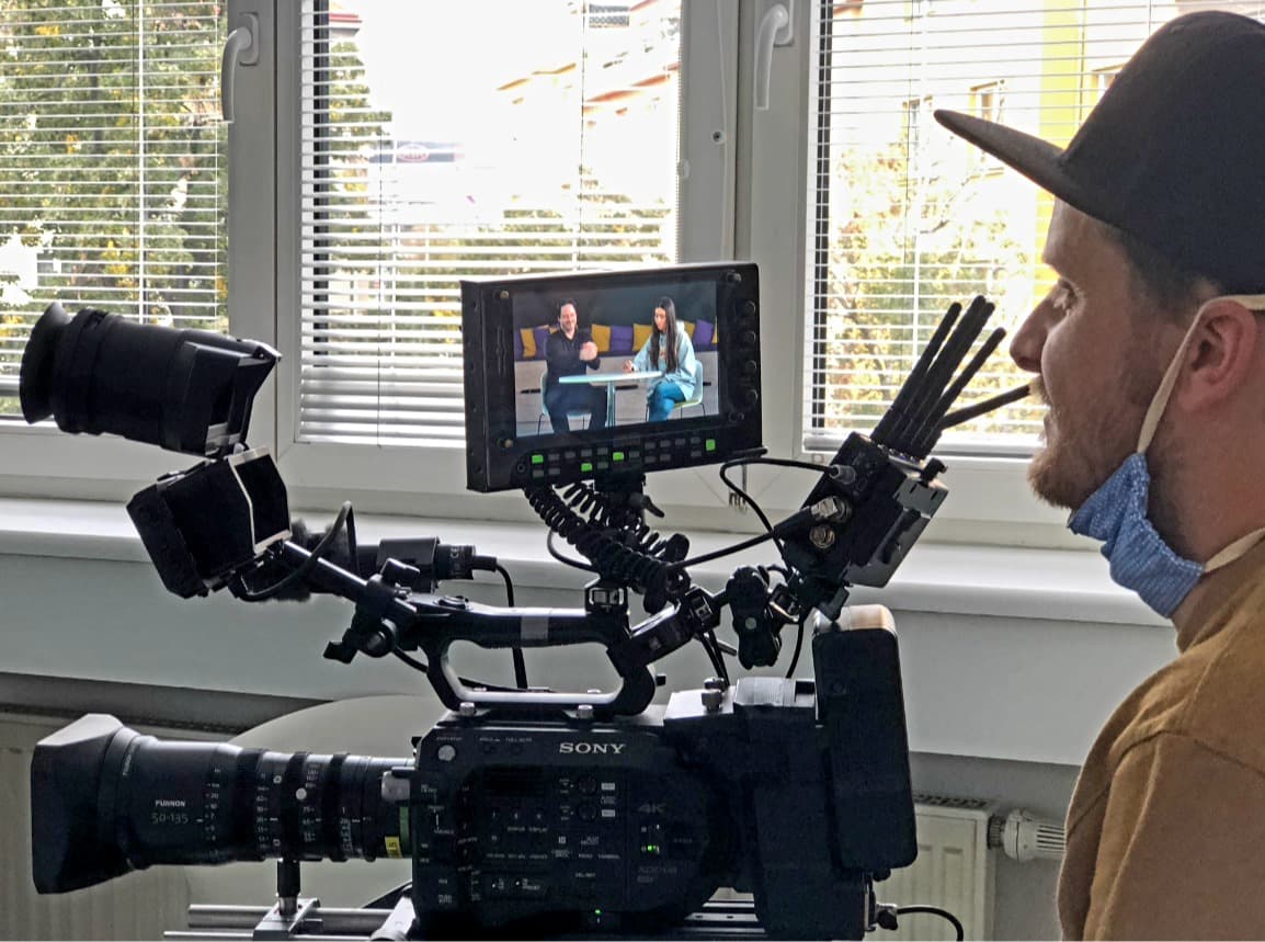 ALPHA is on! Today’s amazing filming with Czech TV. It was a creative delight led by ...