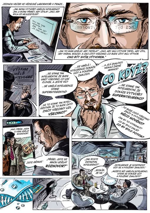 Na Comic Conu, jsme vám v pátek slavnostně vám představili první část komiksu "P…