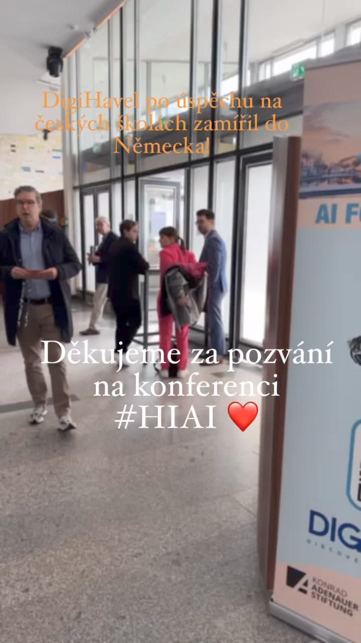 AI DigiHavel ❤️ se dnes podíval k sousedům do Německa. Úspěchy sklidil na konfer…