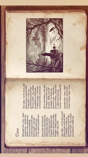 „Byl pozdní večer – únor – mráz...“ ❄️📜