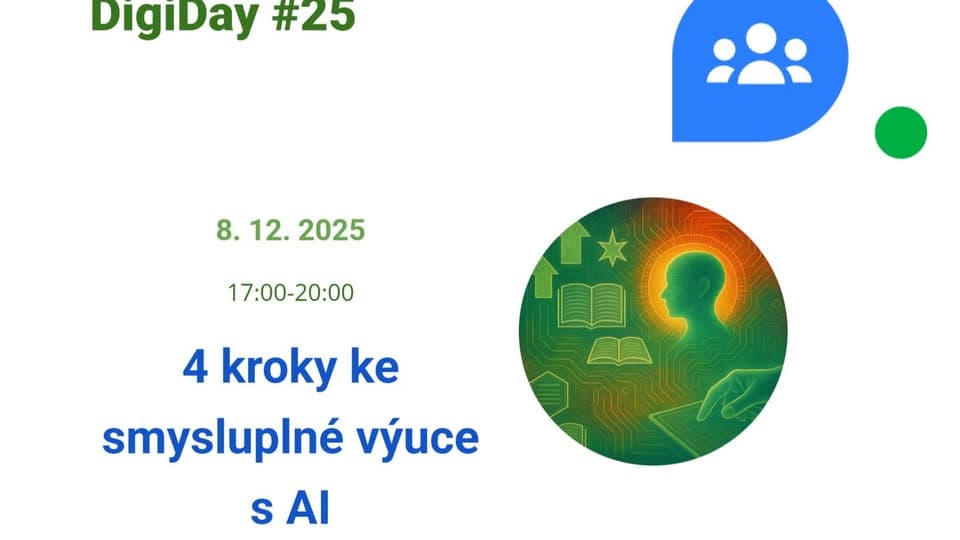 Heute hatte ich die Ehre, auf dem DigiDay 2025 (/digiday.gug.cz) zu sprechen 🧠✨