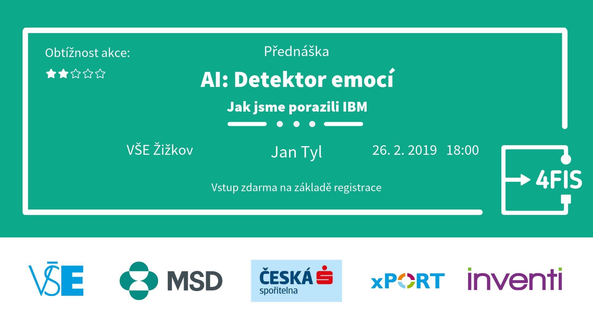 Detektor emocí aneb jak jsme porazili IBM