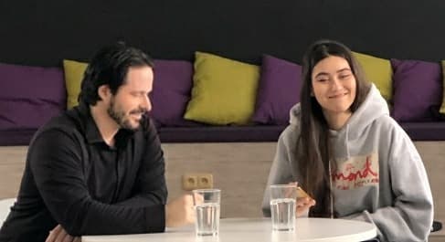 ALPHA is on! Today an amazing shoot with Czech TV