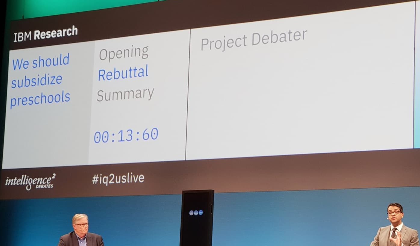 Umělá inteligence v debatní soutěži překvapila