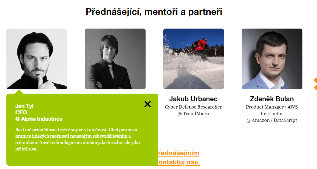 Máte rádi AI, hackatony a přednášky?