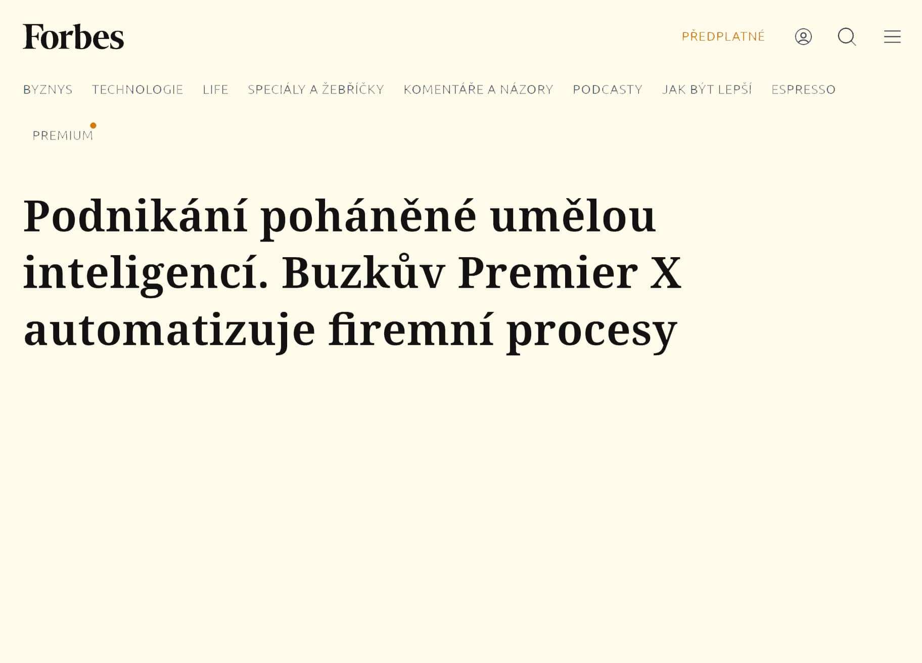 Unternehmen, angetrieben von – künstlicher Intelligenz