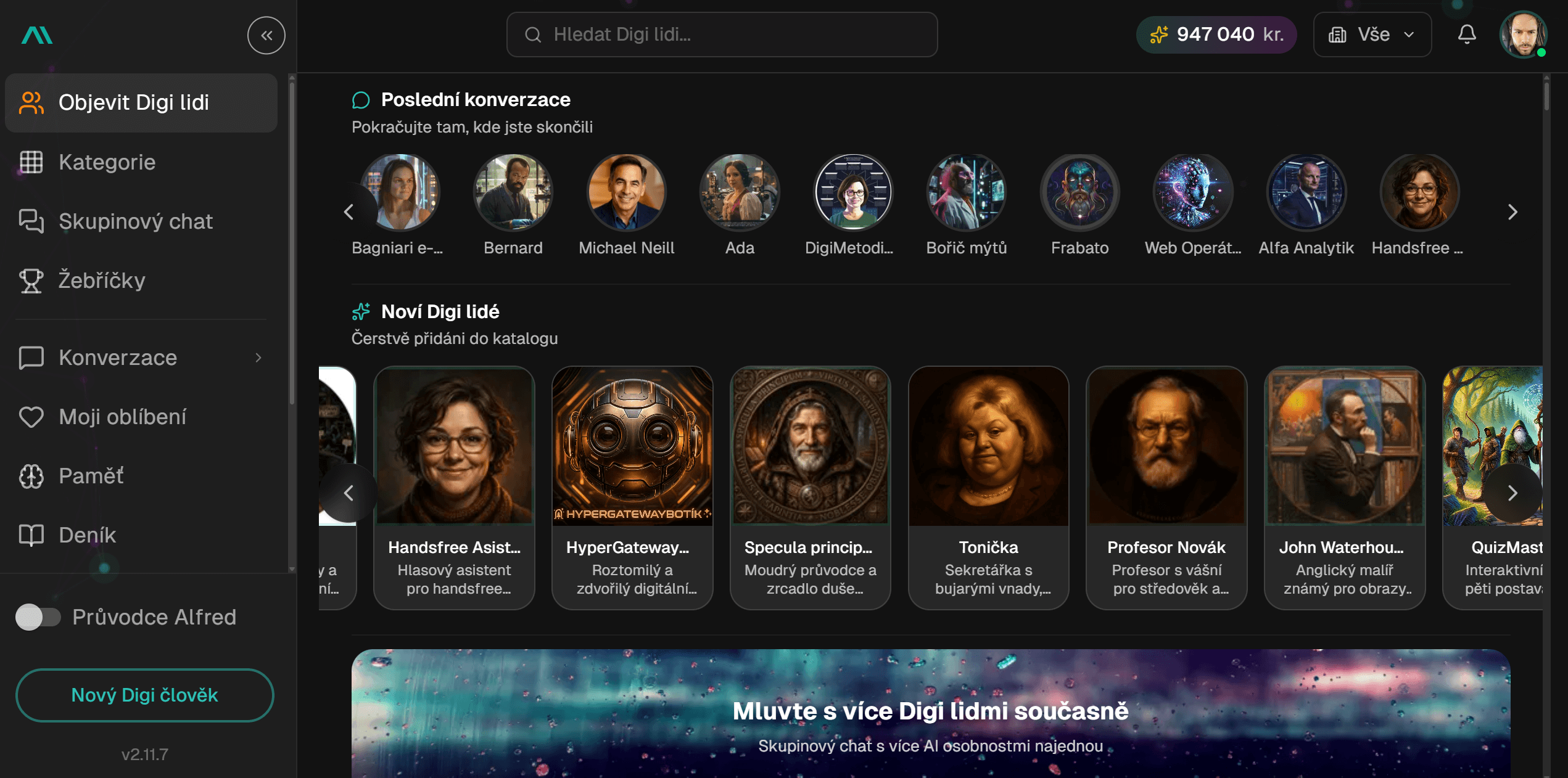 Hyperprostor — Plattform zur Erstellung digitaler Menschen
