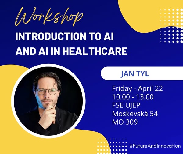 Již tento pátek další přednáška/workshop.🧠 Tentokráte pro FSE UJEP (Univerzita …