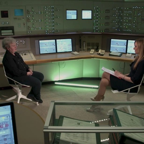 Interview v Temelíně 24 Speciál – rozhovor mezi paní Drábovou a Witowskou, otázku měla i Matylda