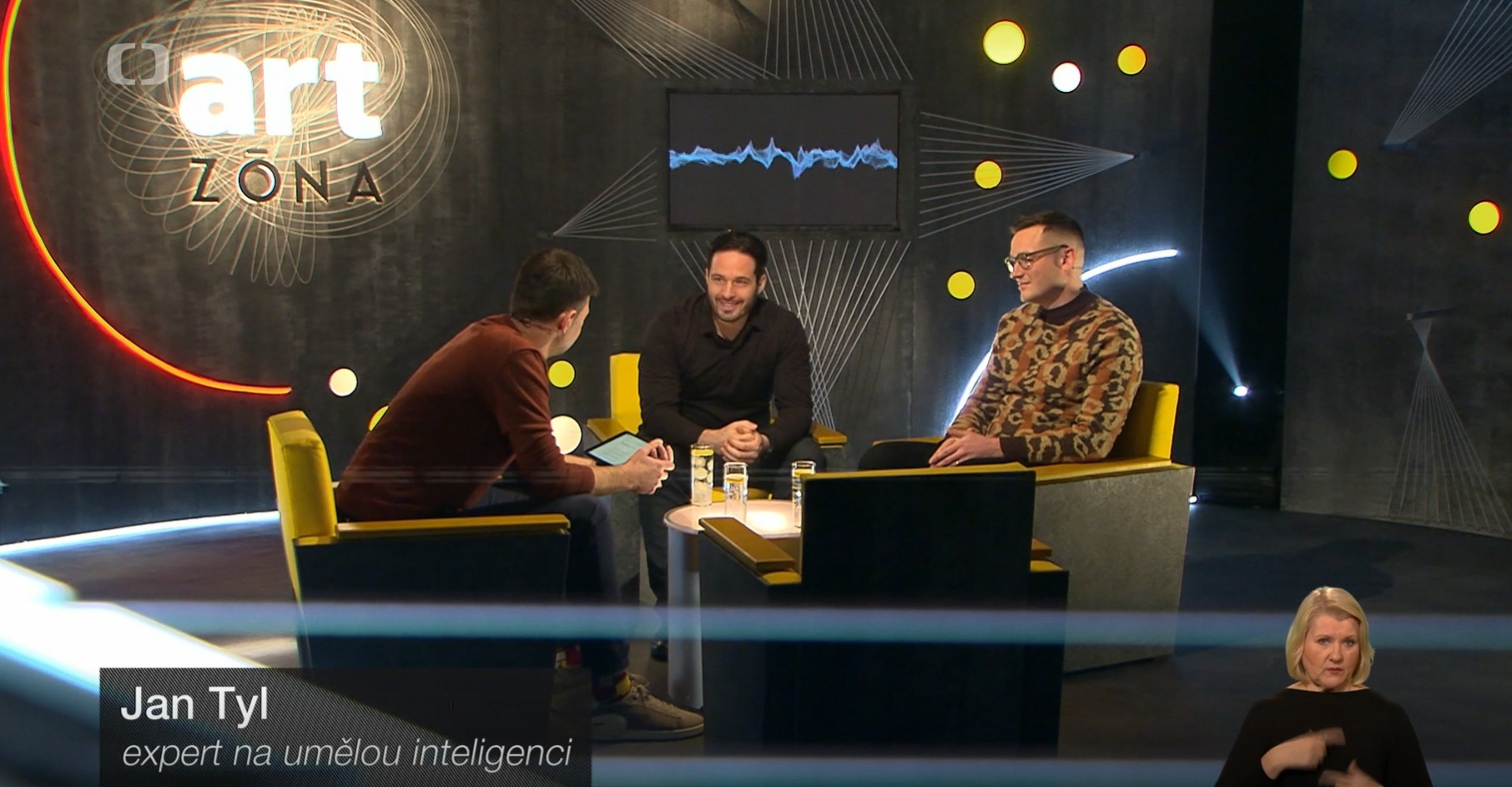AI in Visual Arts on TV in ART Zone