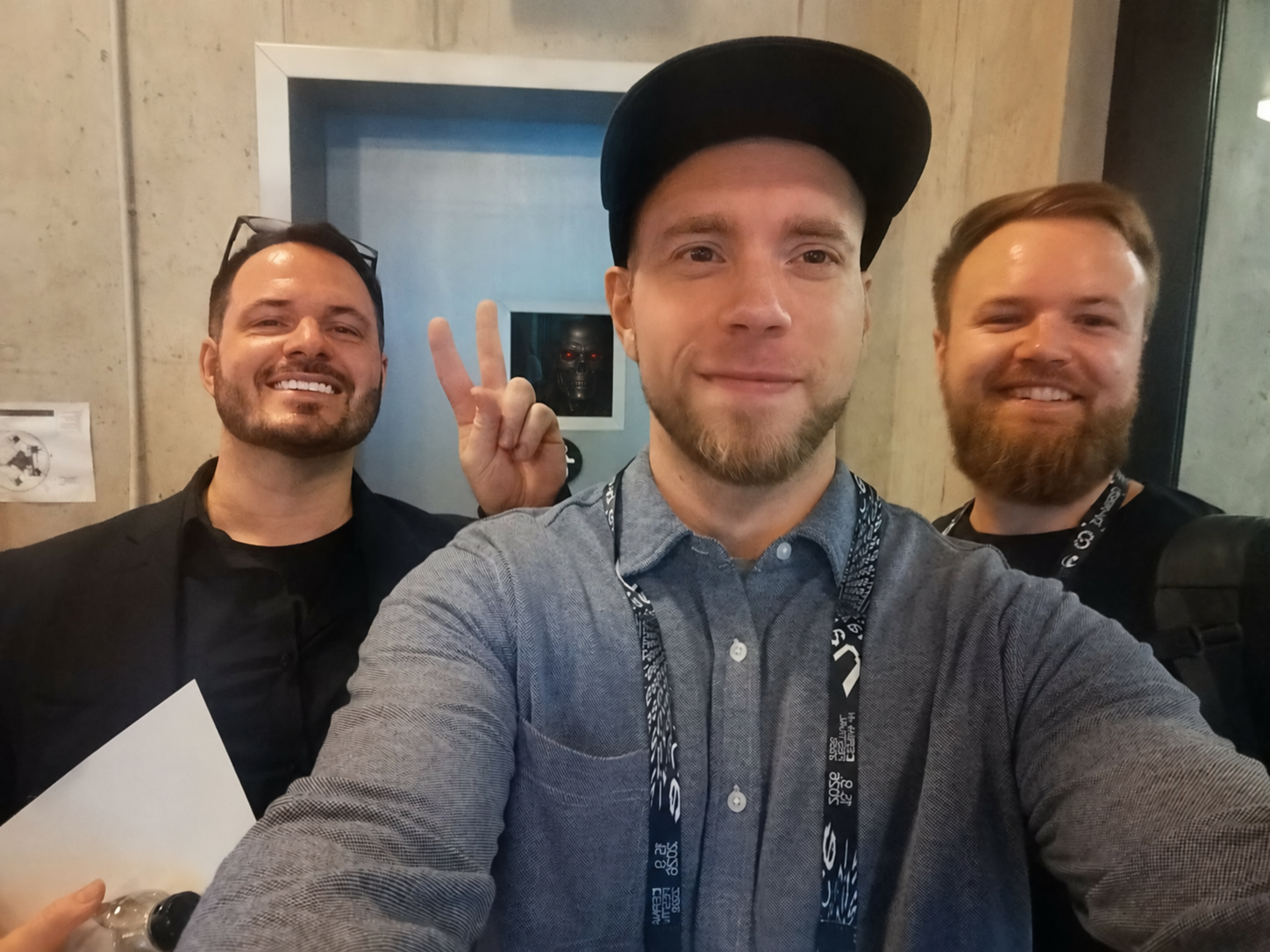 Jan Tyl, Jakub Siwek a Filip Oborník na festivalu Černá AI